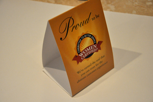 Tent Cards 